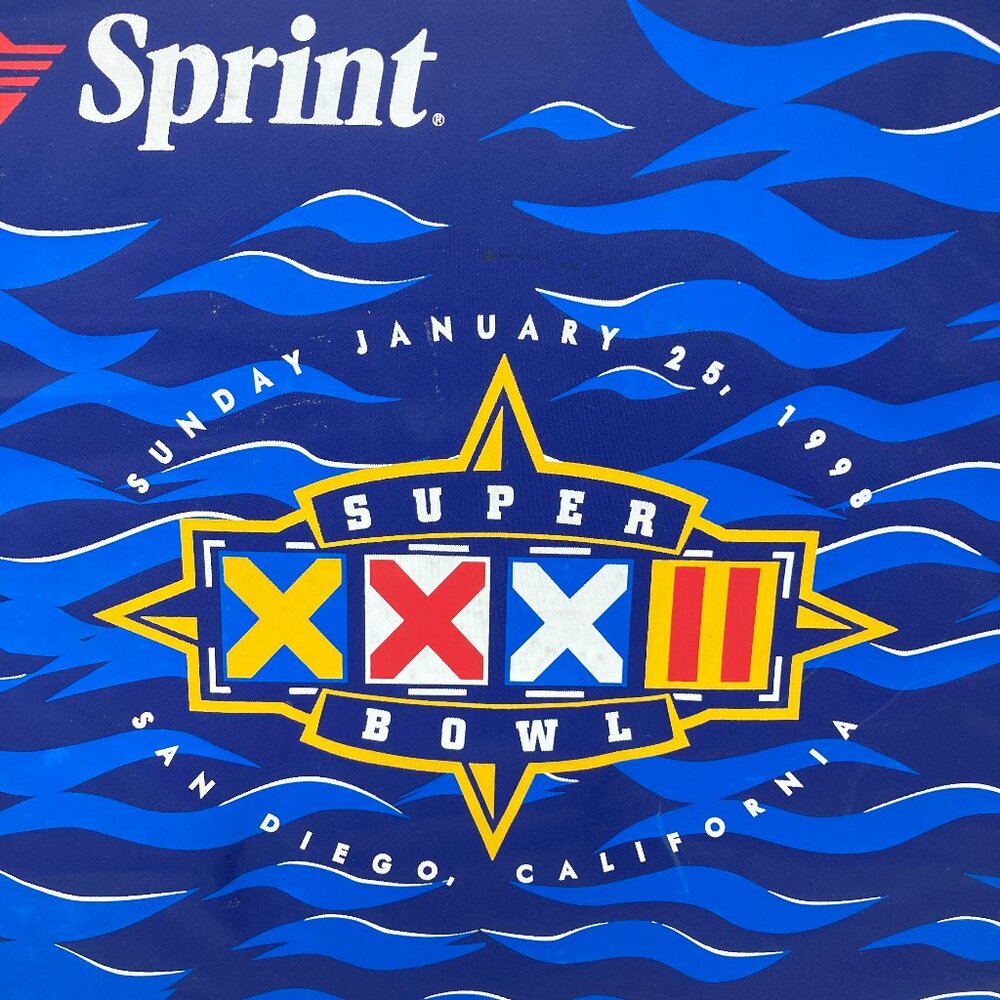 Super Bowl XXXII Vintage Stadium Seat Cushion NFL